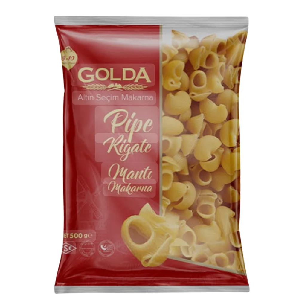 65. GOLDA PIPE RIGATE PASTA 500gm GOLDA PIPE RIGATE PASTA 500gm