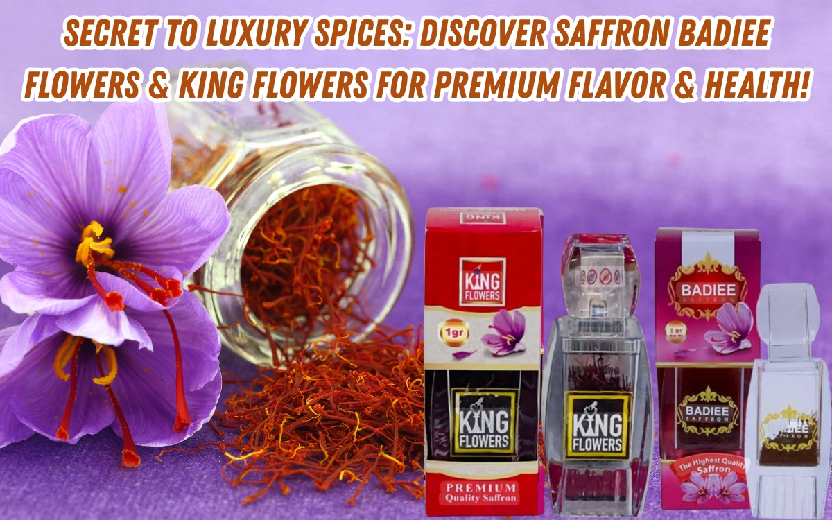SAFFRON BADIEE FLOWERS & KING FLOWERS